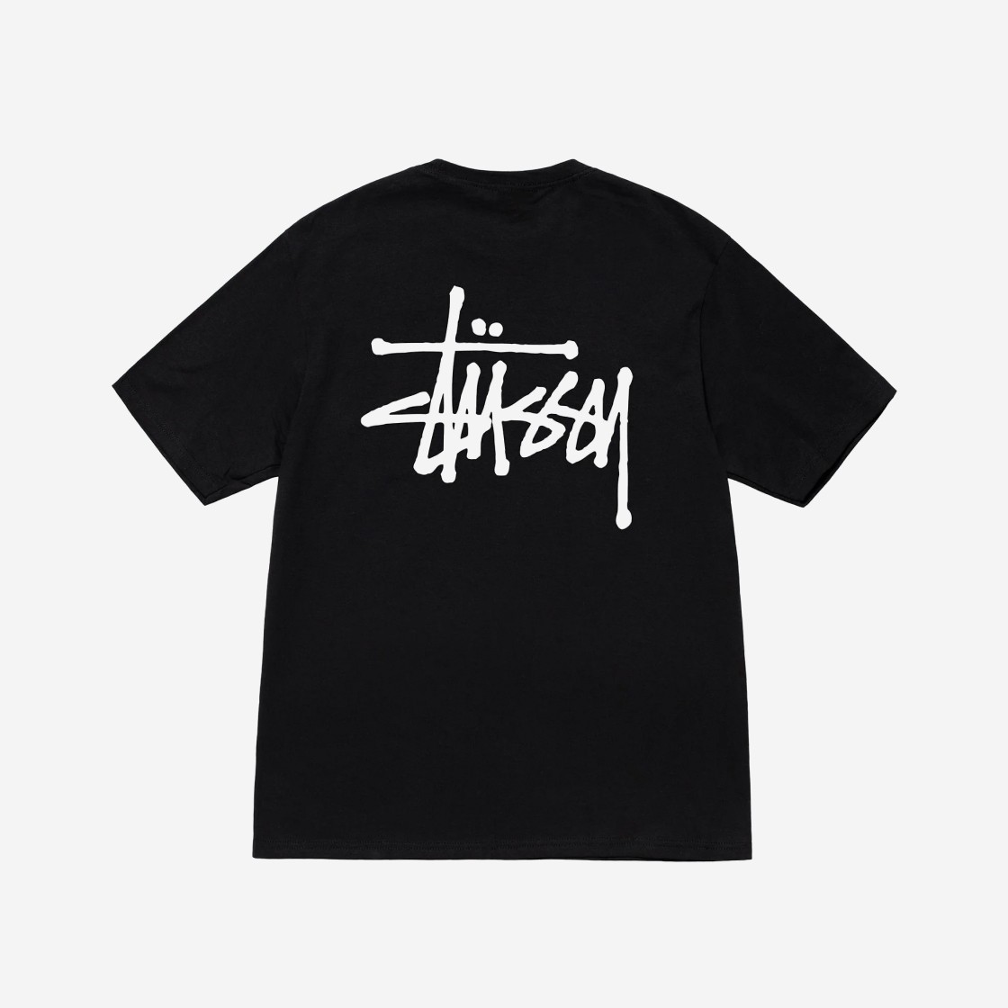 【STUSSY★】Basic Stussy T-Shirt Black 2023 UNISEX