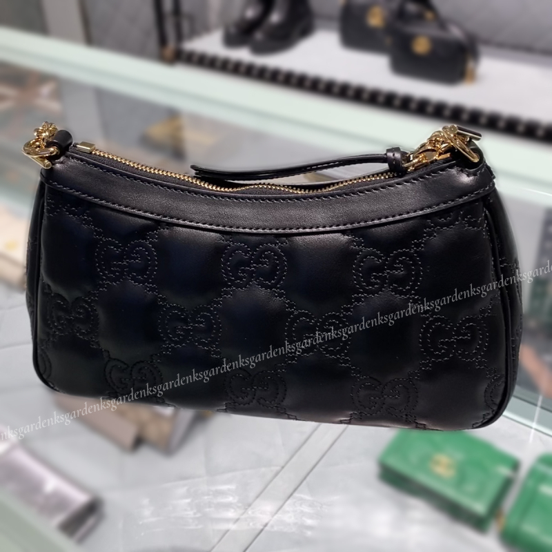 GUCCI★GGマトラッセ レザー ハンドバッグ★すぐ届く！ GUCCI☆GGマトラッセ レザー ハンドバッグ☆すぐ届く！