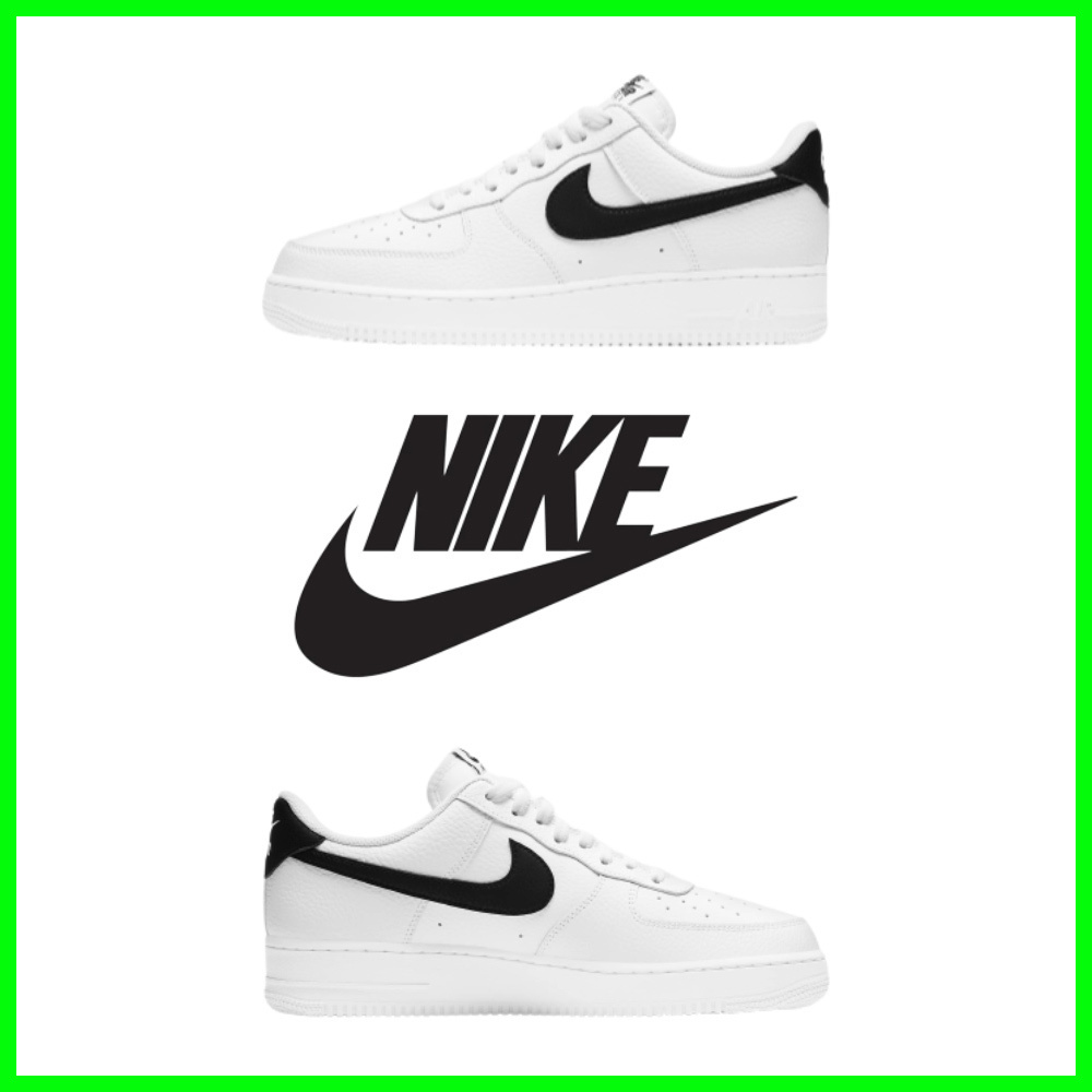 ★[NIKE]★Nike Air Force 1 '07 White Black★24~31 CM★