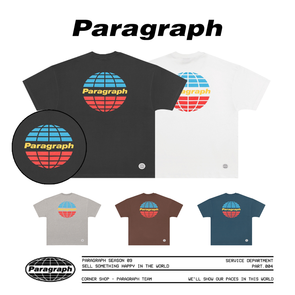 【Paragraph】23SS★ No.96 Retro original earth tee