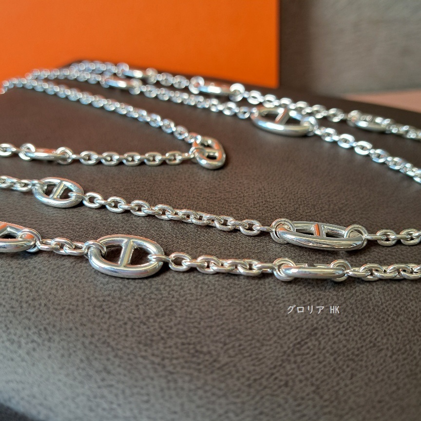 【HERMES】 Farandole 《ファランドール》 ロングネックレス 160