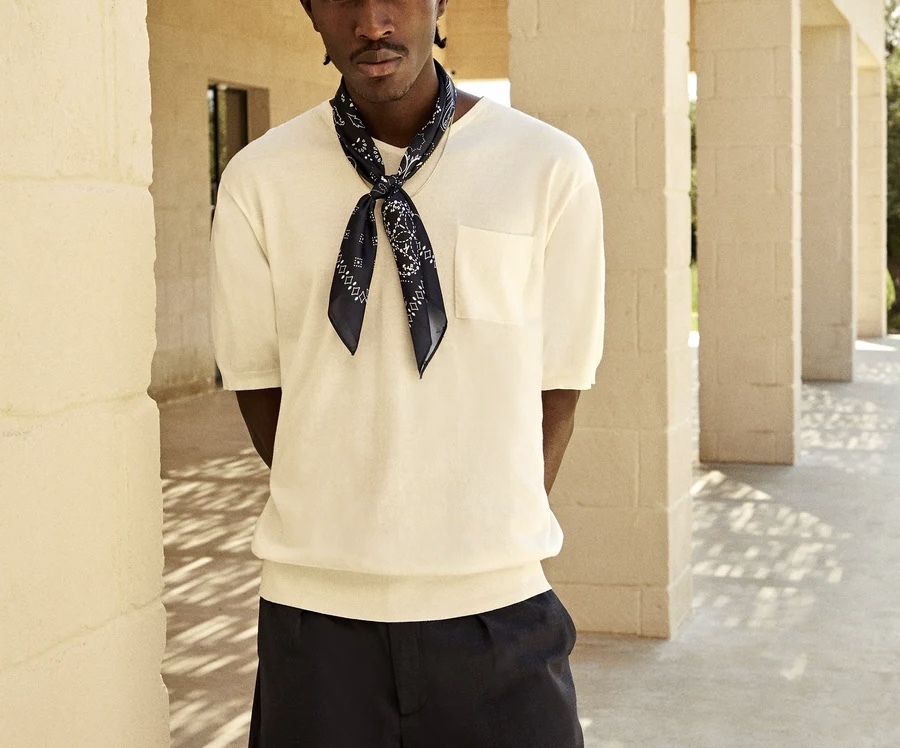 ◆KITH NYC◆Sylvan ニット Vネック Tシャツ 送料込 ◇KITH NYC◇Sylvan ニット Vネック Tシャツ 送料込
