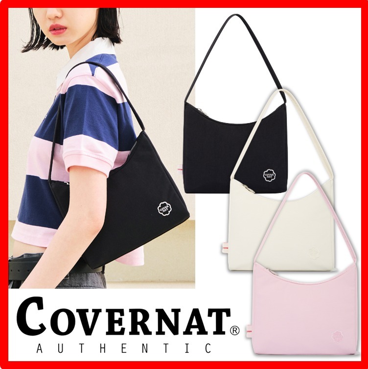 ☆23SS☆【COVERNAT】☆Cloverheart Nylon Hobo Ba.g☆関税込☆