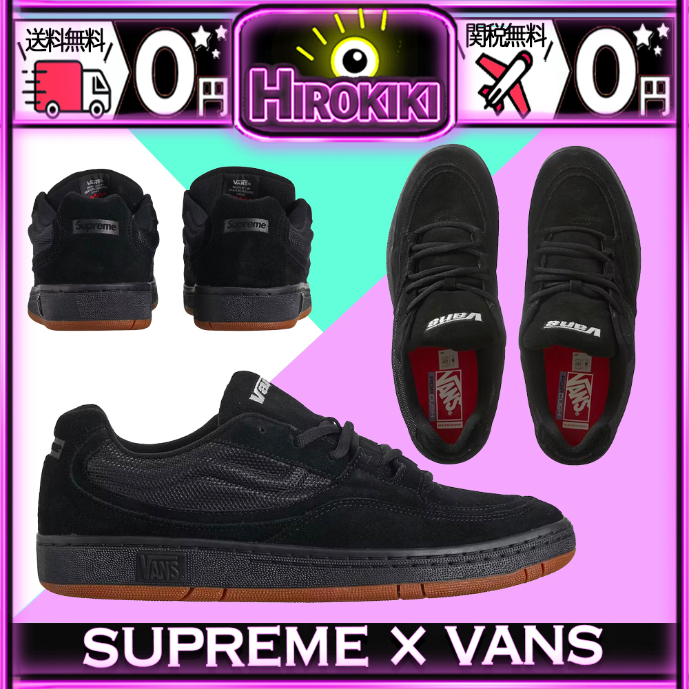 Supreme Vans Speed Black 26.5 | stampeviolato.com