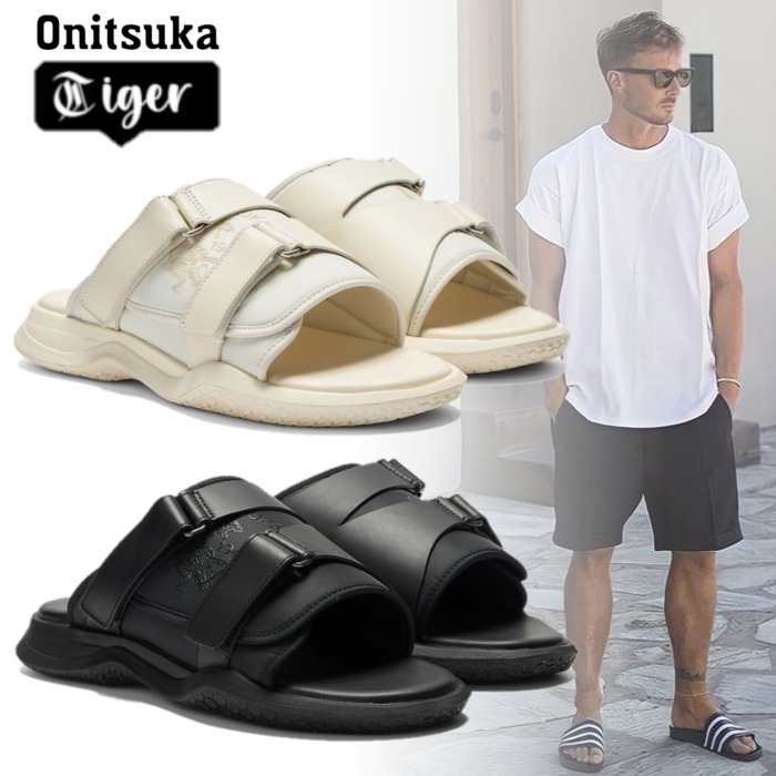onitsuka tiger OHBORI SLIDER スライダーサンダル 男女兼用