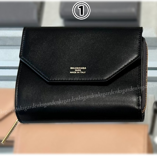 ホワイト の ウィメンズ Envelope フラップ コンパクト