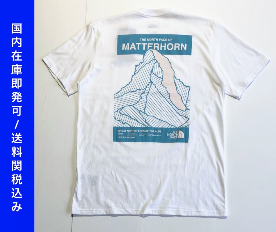★海外限定/即発可*The North Face*マッターホルンTシャツ/H★