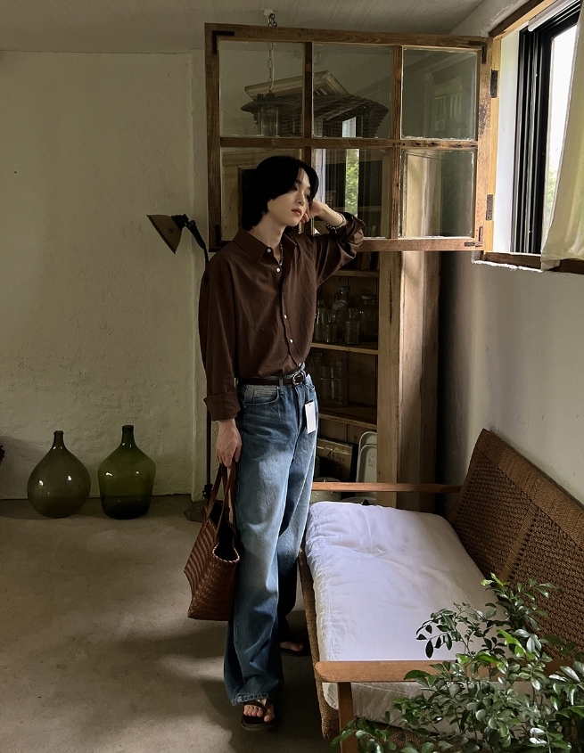 2plan】Pou Cat Brush Washing Denim (2plan/デニム・ジーパン