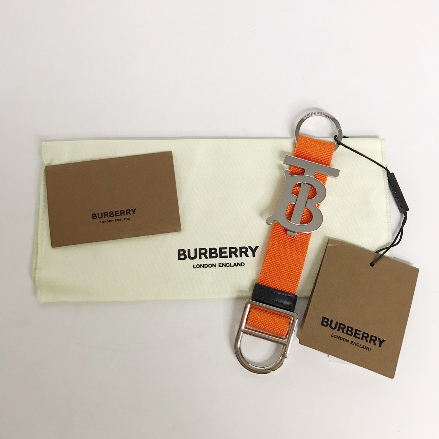 BURBERRY★関税込み モノグラム モチーフキーリング