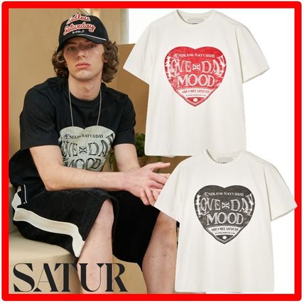 Tシャツ・カットソー SATUR Saturday Retro Mood Graphic T-Shirts 4KH009 SATUR 】Classy Nostalgia Vintage Graphic T-Shirt (SATUR/T