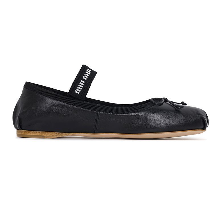 【MIU MIU】BALLERINA FLAT SHOES