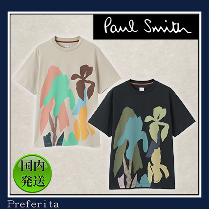 【Paul Smith】半袖カットソー Irisプリント コットン