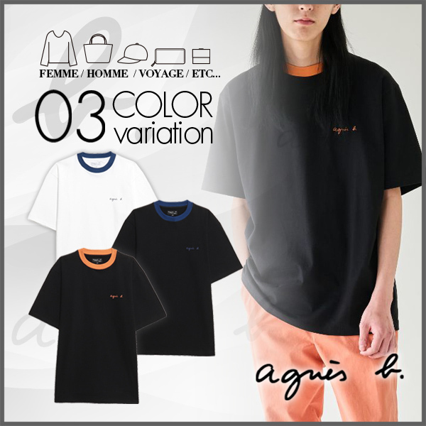 【agnes b.】アニエスベー S179 TS CHRISTOF ロゴTシャツ