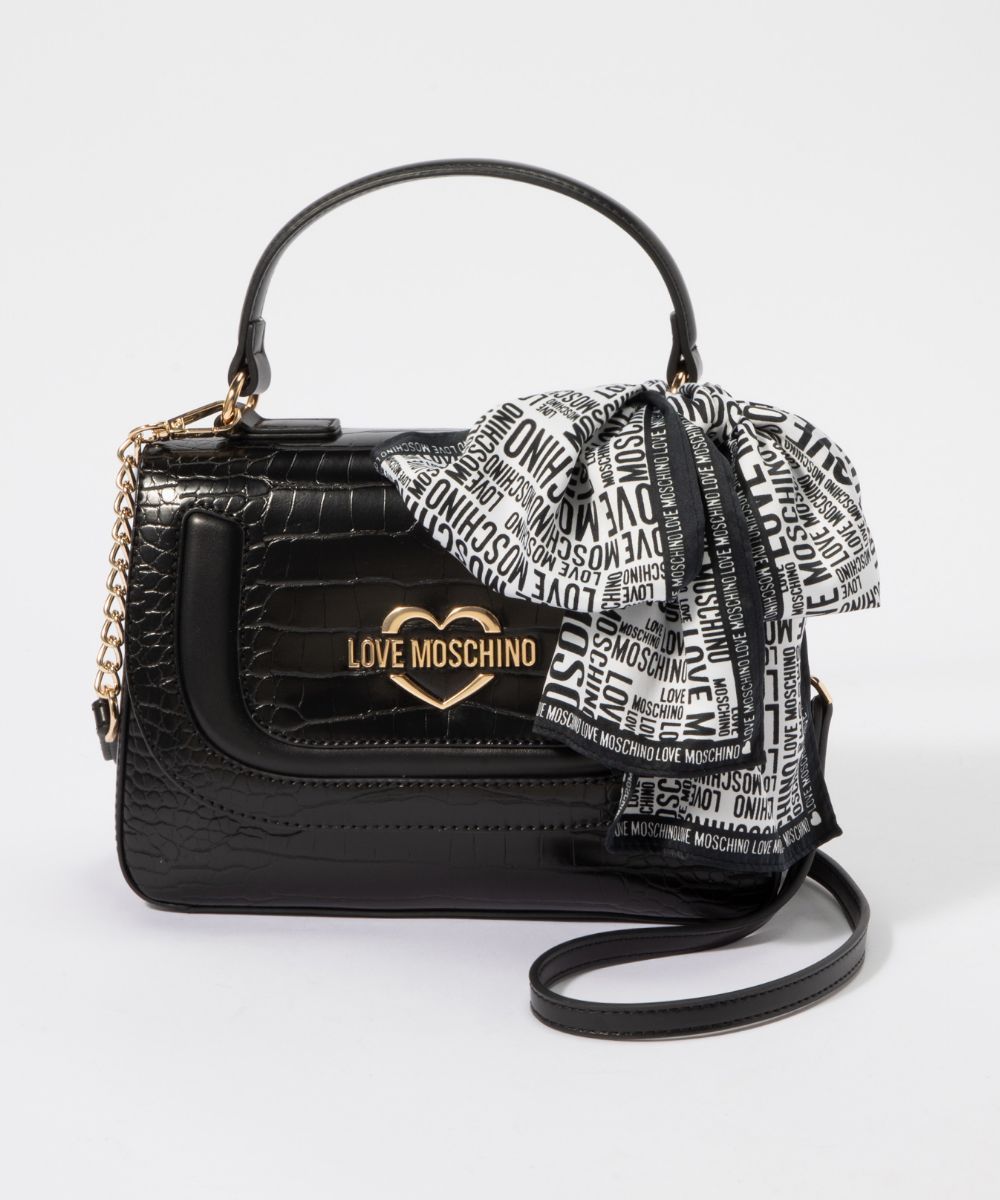 極美品 MOSCHINO ショルダーバッグ ブラウン カメラバッグ