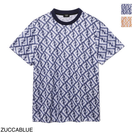 FENDI フェンディ 半袖Tシャツ カットソー 総柄 パッチワーク - www