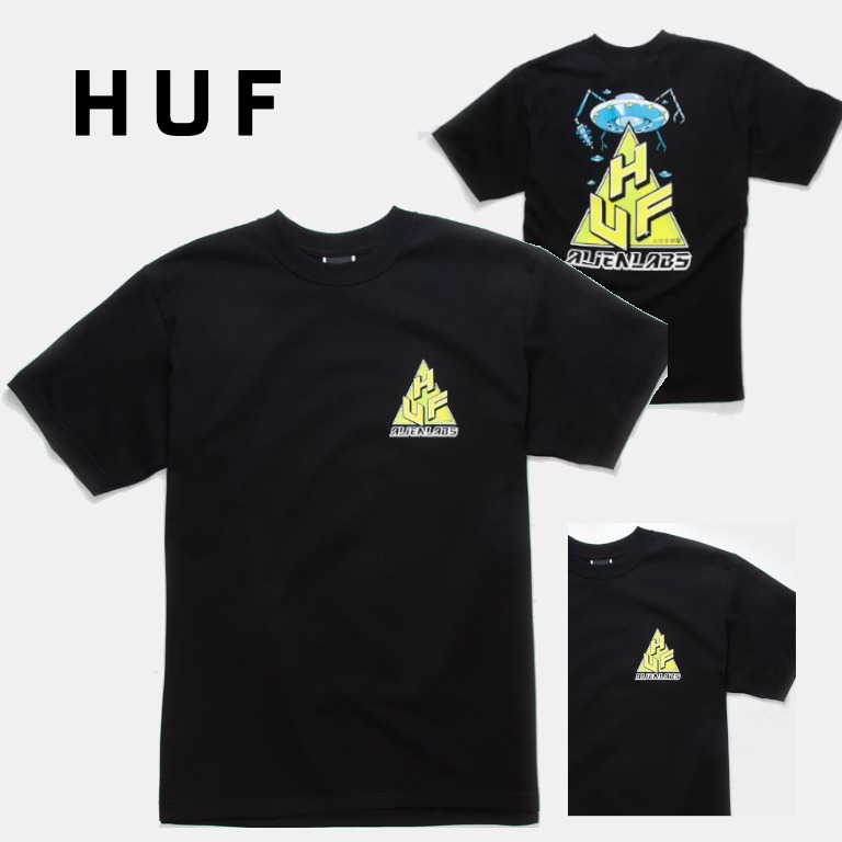 【メンズ】HUF x 420 Alienlabs Triple Triangle Tシャツ