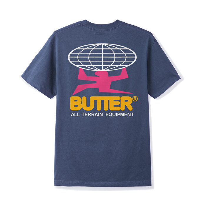 【BUTTER GOODS】 ALL TERRAIN TEE DENIM