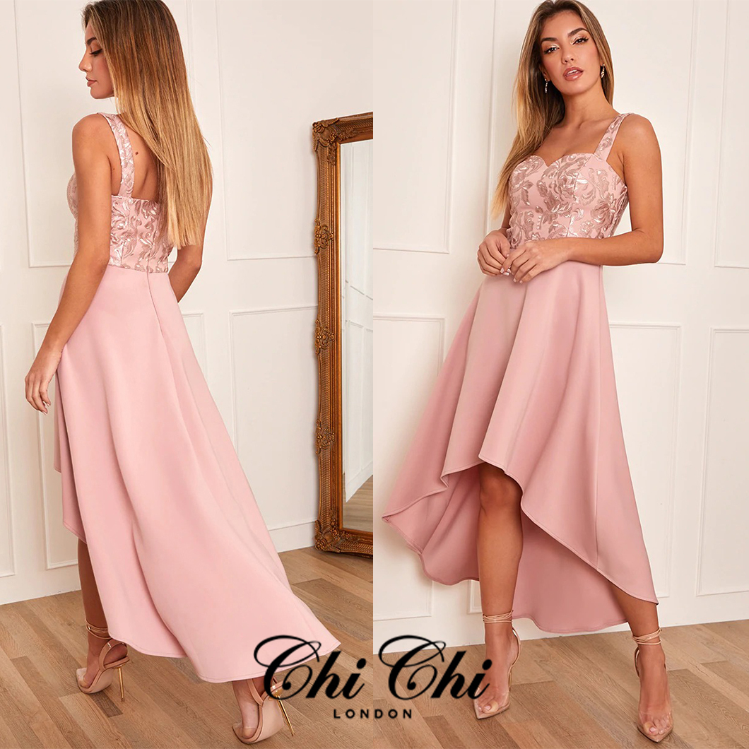関税送料込★日本未入荷★Chi Chi London アシンメトリードレス