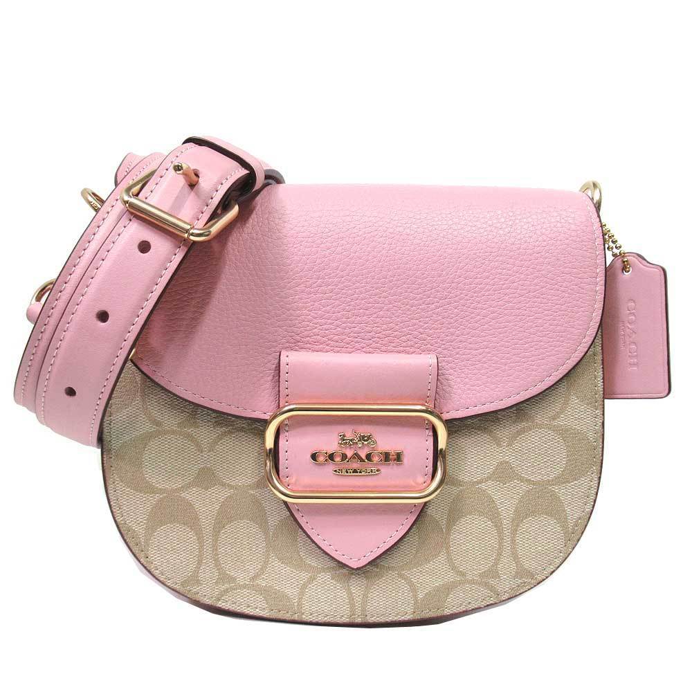 国内即送 COACH スネーク エンボス モーガン ショルダー CF410