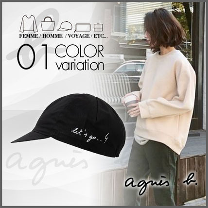 Agnes b(アニエスベー) キャップ(レディース) - 海外通販のBUYMA