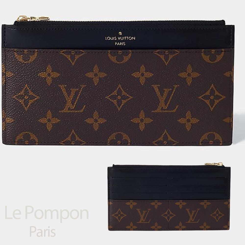 Louis Vuitton レディース 長財布SLIM_パリ発