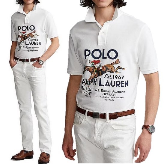 Polo Ralph Lauren クラシックフィット グラフィック ポロシャツ