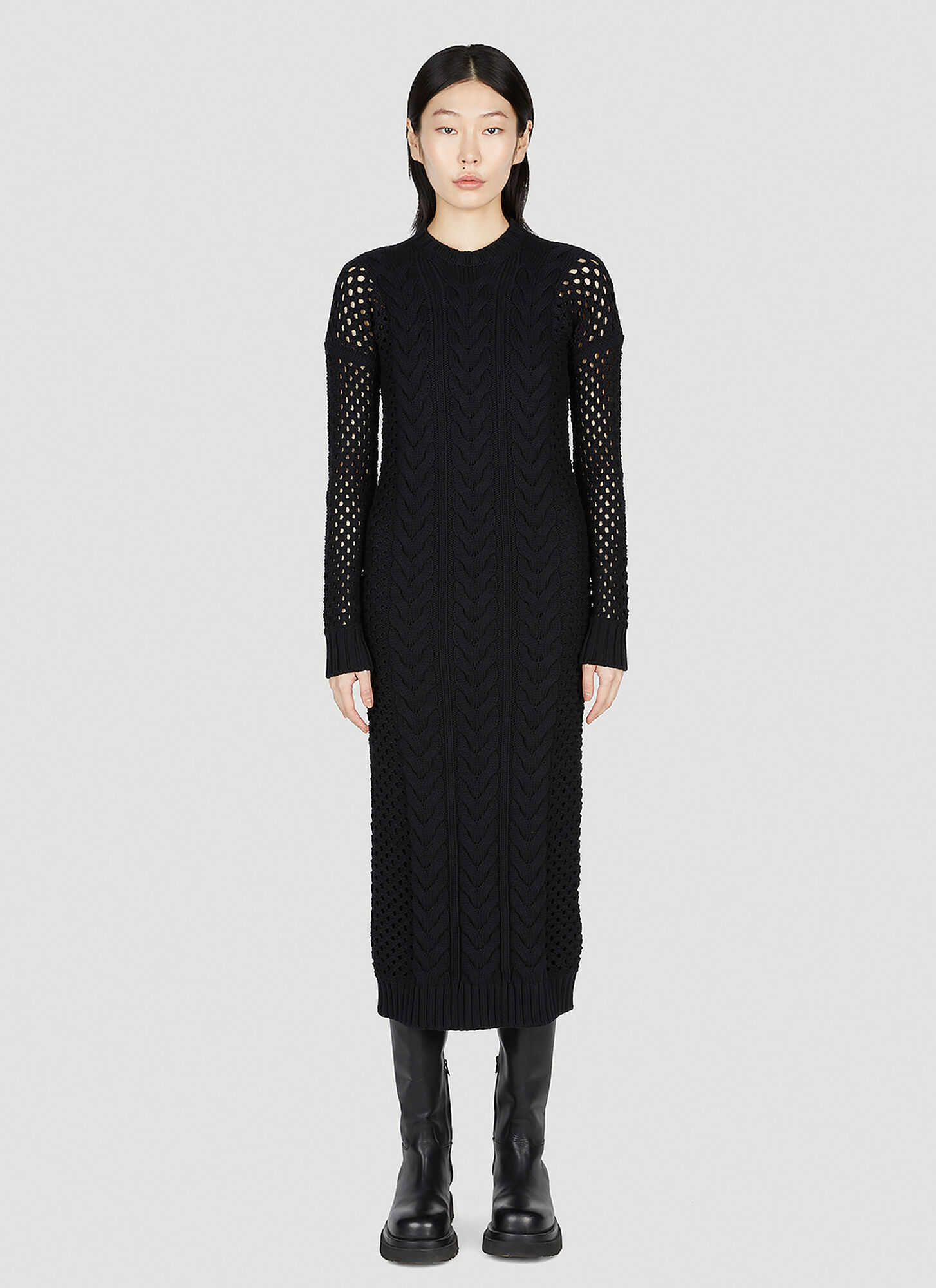 パーティードレス Jumbo Knit Dress