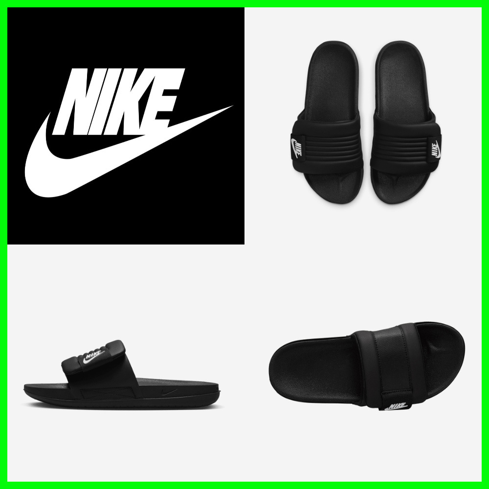 ★[NIKE]★WS OffCourt Adjustment Slide Black★DV1033-002★