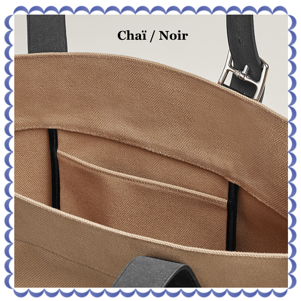 Hermes トートバッグ Etriviere Shopping bag 直営店ラッピング