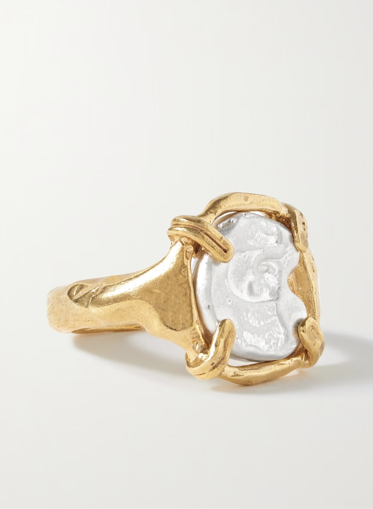 【ALIGHIERI】 The Gilded Frame gold-plated ring リング