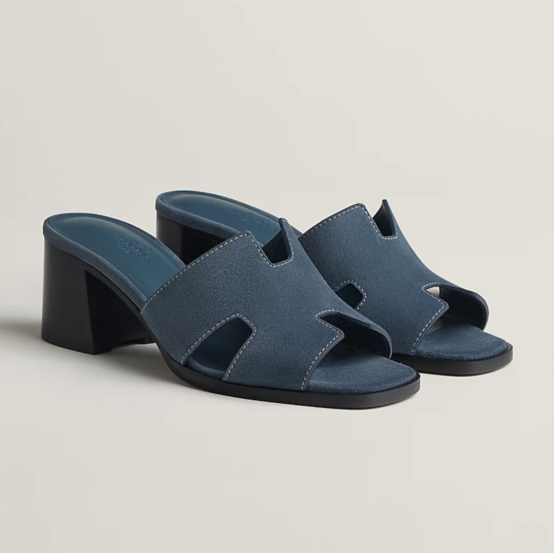 夏の定番■HERMES■《エリア》 6cmヒールサンダル