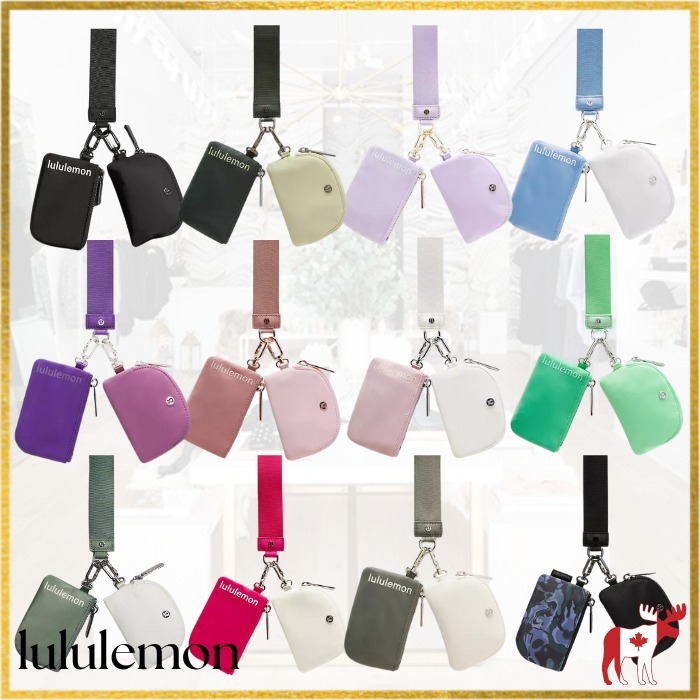 ★lululemon★つけ方・持ち方色々★機能的★Dual Pouch Wristlet