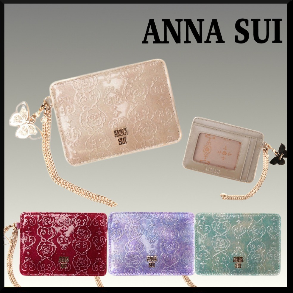 【ハートが可愛い♪】Anna Sui パスケース ハートが可愛い♪】Anna Sui パスケース 財布・小物