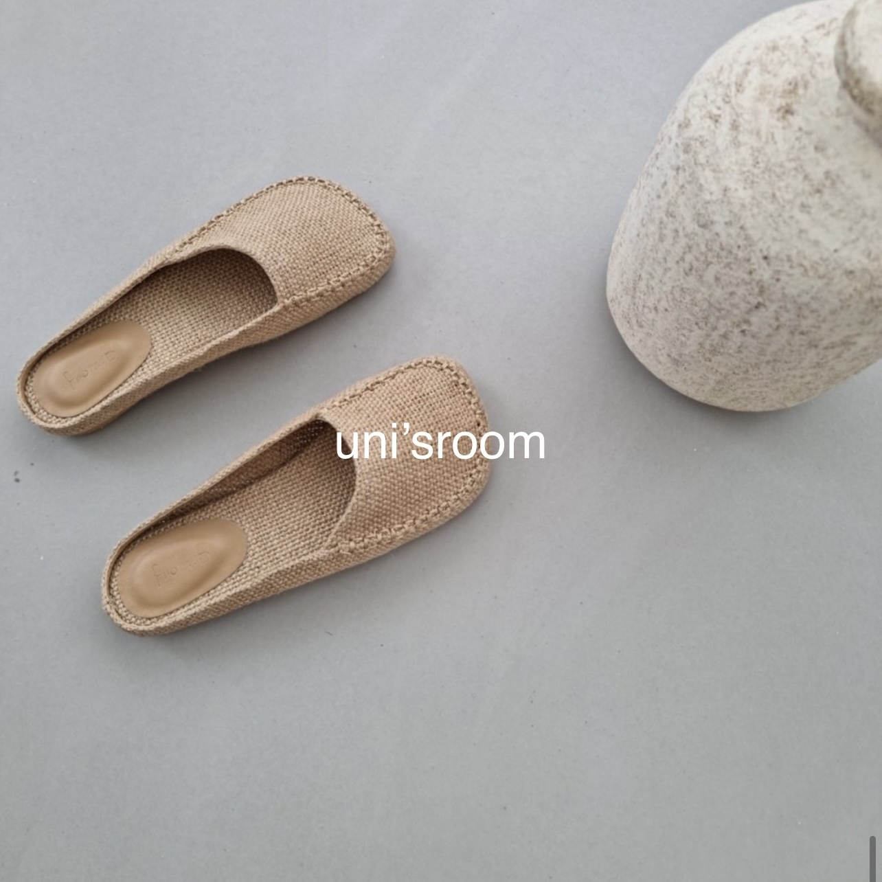 uni's room■リネンブローファー SS-SS23-40