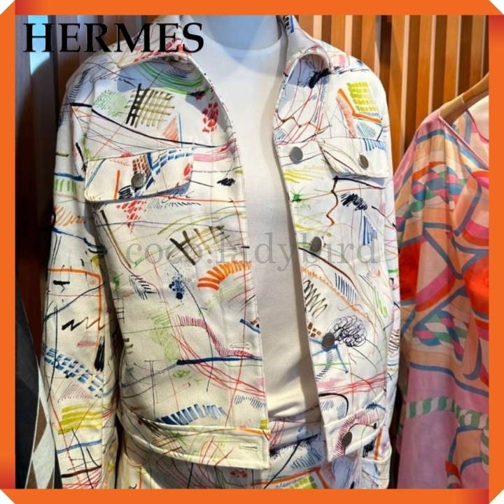 個性的で華やか【Hermes】ジャケット