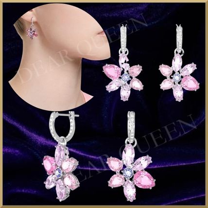 スワロフスキー ピアス Latisha ラティーシャ フラワー 花