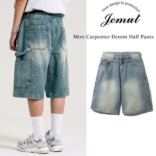 JEMUT正規品★23SS★Miro カーペンター デニムハーフパンツ