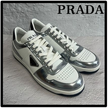 PRADA Sneakers Unisex Street Style Logo Sneakers