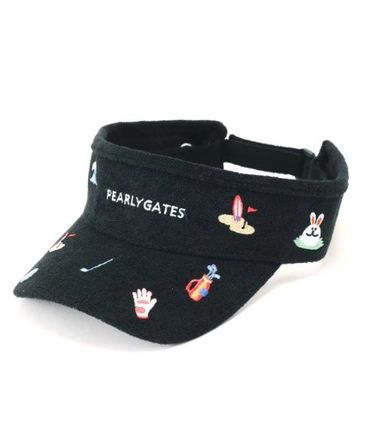 日本製 2ウェイ パーリーゲイツ ハット <ヤシの木柄> (UNISEX
