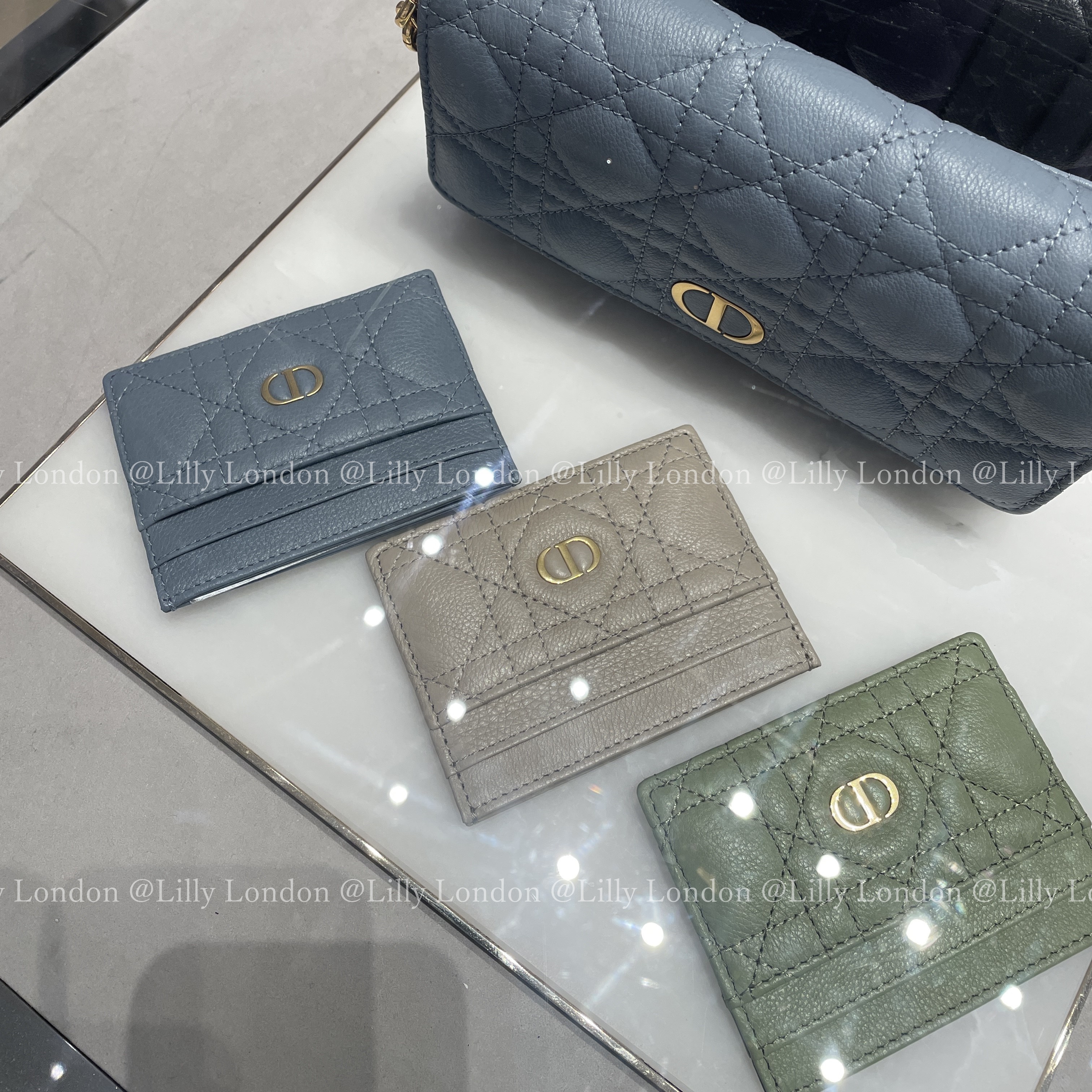 Dior【新作】ディオール カロ カードホルダー カードケース