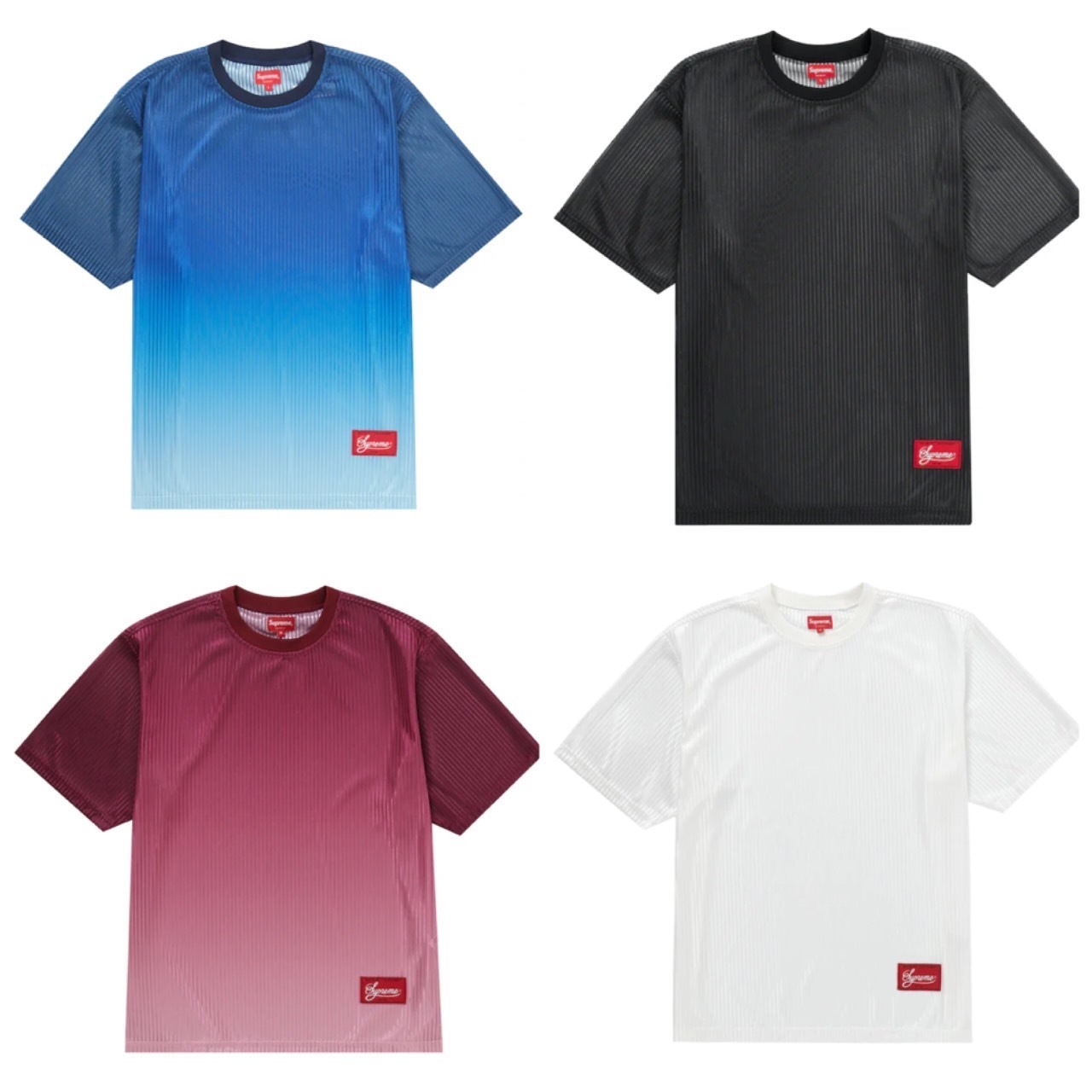 SUPREME メッシュユニフォーム 30 24SS Week13 SUPREME ULTRASUEDE MESH BASEBALL JERSEY (Supreme
