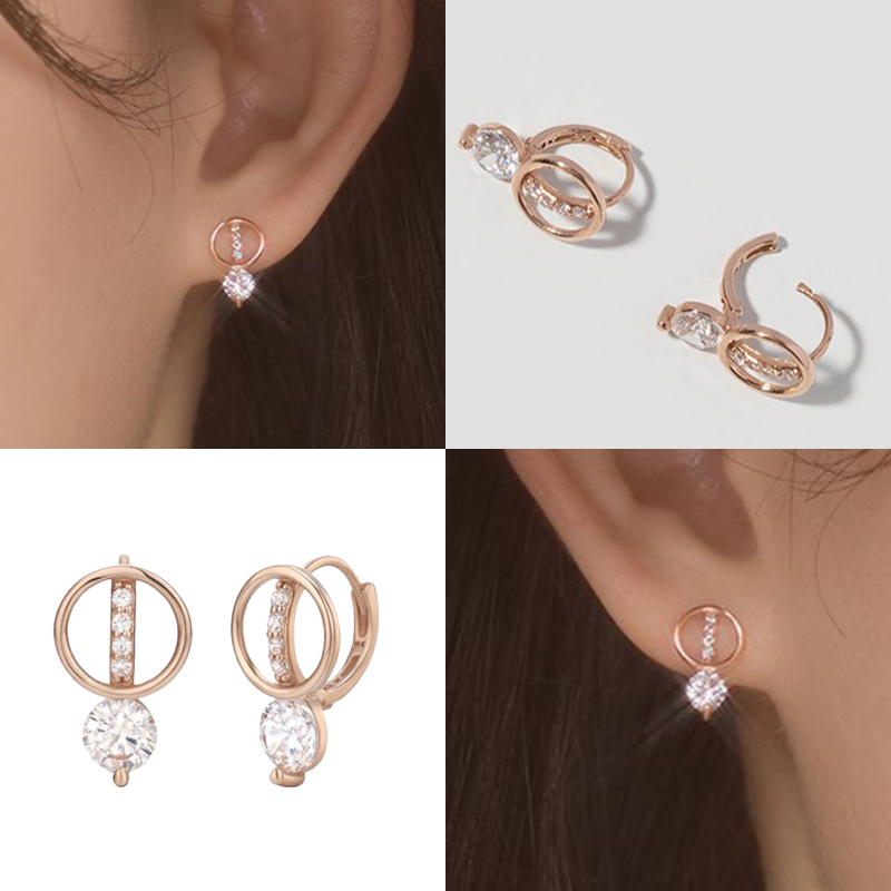 Wing bling☆大人気 14kアーノワンタッチリングピアス