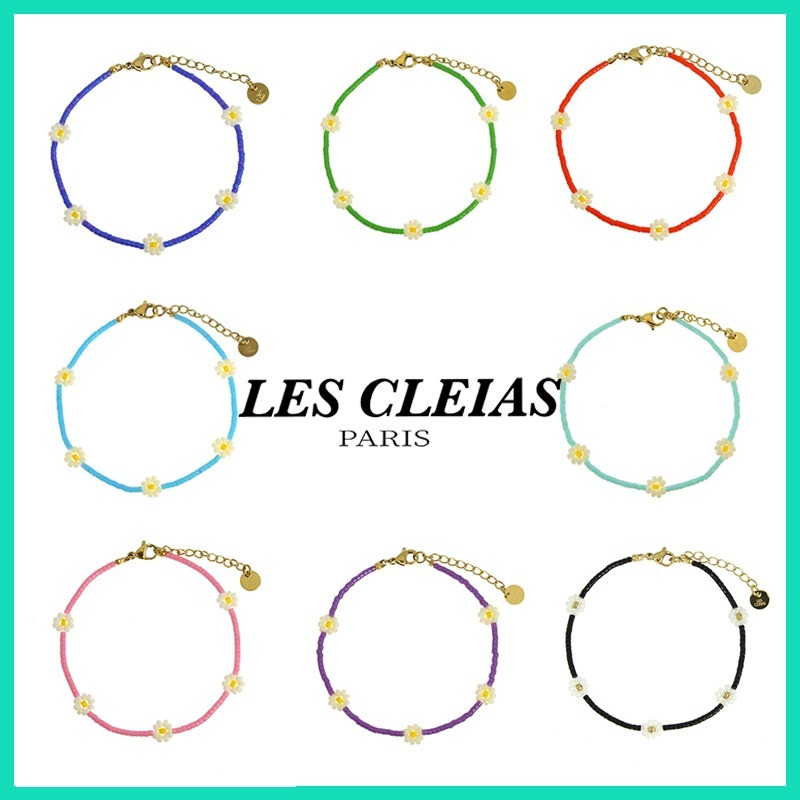 LES CLEIAS*BTS着用*メドウ スチールブレスレット*送料込み*