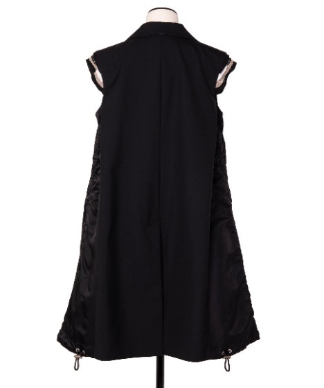 2023AW☆sacai スーツミックスベスト ジャケット SuitingMixVest