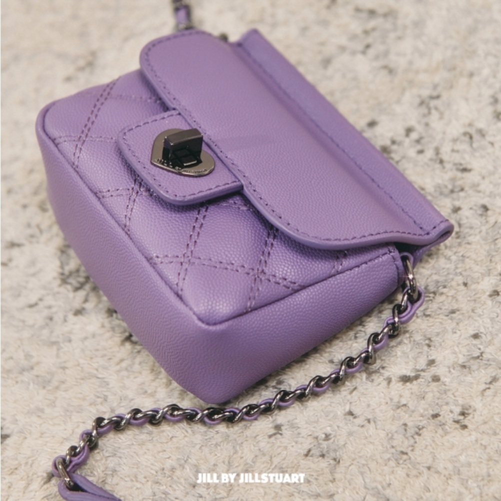 正規品保証◆JILLSTUART◆HEART QUILTING MINI CROSS BAG