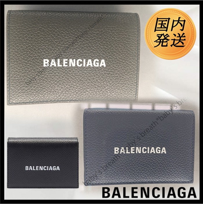 ギフトにも♪【国内発送★BALENCIAGA】CASH ミニウォレット