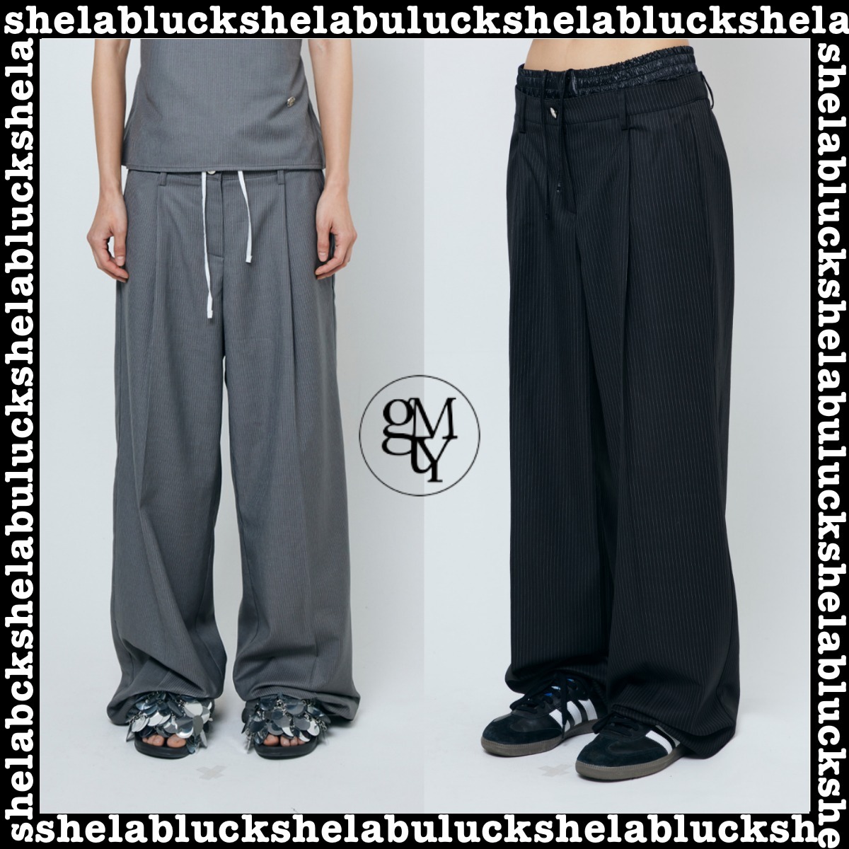 【Gimmetheyoung】G_LAYERED FORMAL PANTS