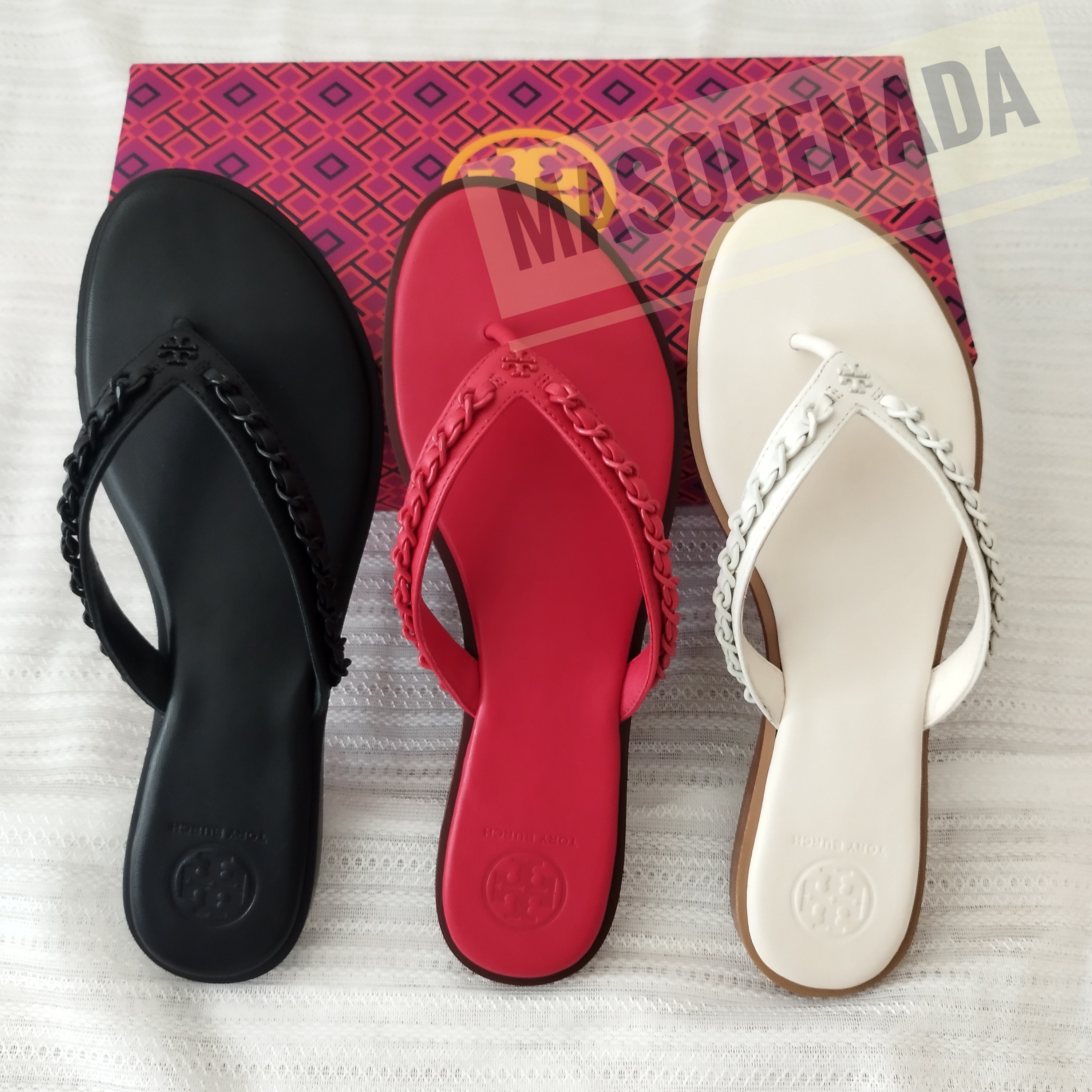 大幅Sale!!!国内即発☆Tory Burch EVERLY CHAIN THONG サンダル