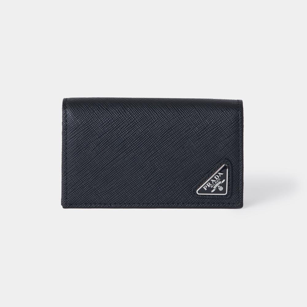 PRADA  名刺入れ サフィアーノトライアングル カードケース
