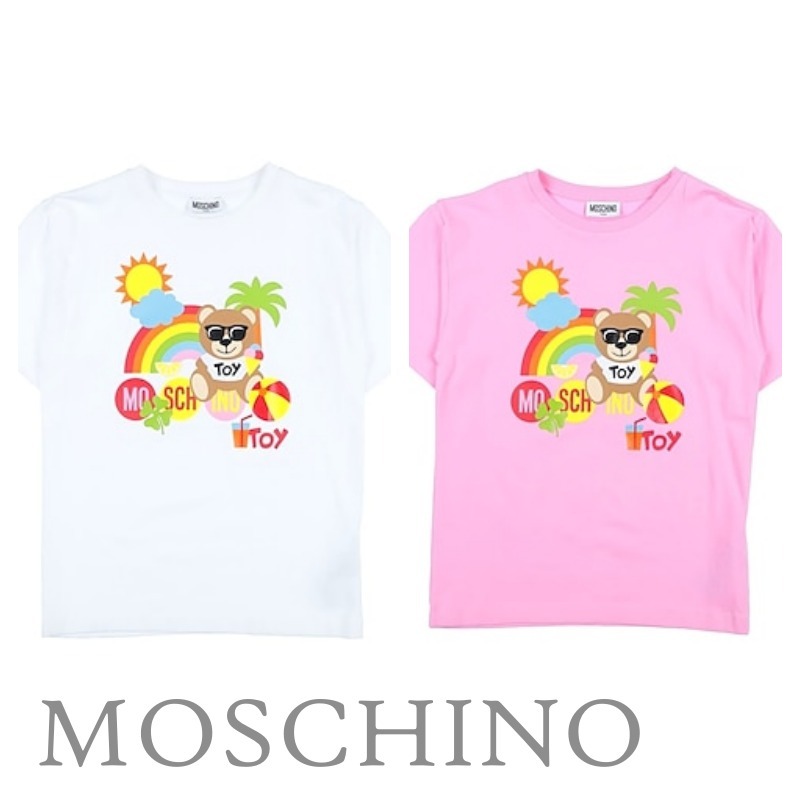 ☆Moschino☆ ロゴ グラフィック T シャツ
